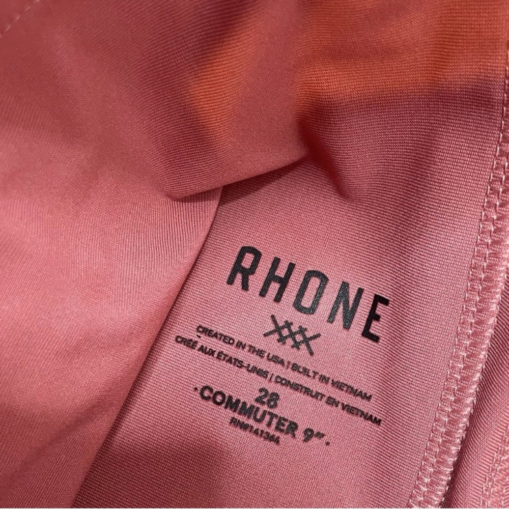 Rhone Commuter 9” Shorts Men’s Size 28 28x9 Mauve Outdoor Hiking New NWT - Picture 4 of 10
